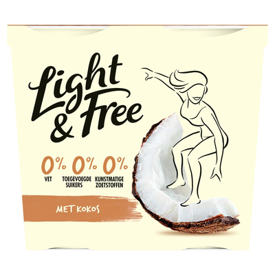 Light & Free met Kokos 4 x 115 g